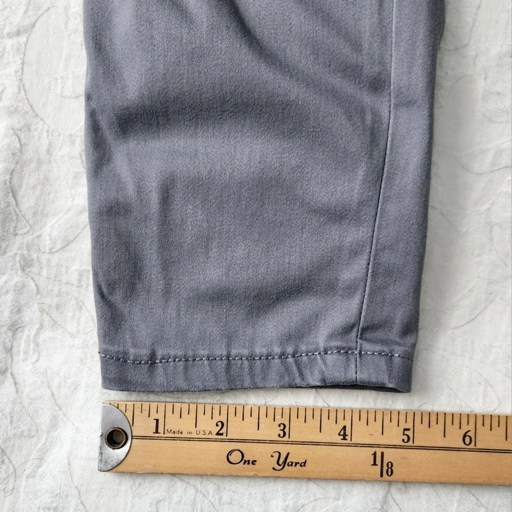 Calvin Klein Jeans Gray Ankle Skinny Lightweight Pants With Stretch, Size 4